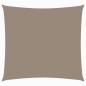 Preview: Sonnensegel Oxford-Gewebe Quadratisch 4,5x4,5 m Taupe