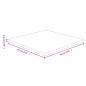 Preview: Tischplatte Quadratisch Dunkelbraun 70x70x2,5cm Eiche Behandelt