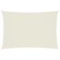 Preview: Sonnensegel Oxford-Gewebe Rechteckig 2,5x4,5 m Creme