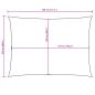 Preview: Sonnensegel Oxford-Gewebe Rechteckig 2,5x4,5 m Creme