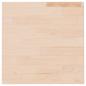 Preview: Tischplatte Quadratisch 40x40x2,5 cm Eichenholz Unbehandelt