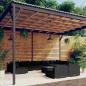Preview: ARDEBO.de - 10-tlg. Garten-Lounge-Set mit Kissen Schwarz Poly Rattan