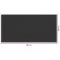 Preview: Zeltteppich 400x800 cm Anthrazit HDPE