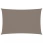 Preview: Sonnensegel Oxford-Gewebe Rechteckig 3x6 m Taupe
