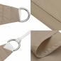 Preview: Sonnensegel Oxford-Gewebe Rechteckig 3x6 m Taupe
