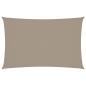 Preview: Sonnensegel Oxford-Gewebe Rechteckig 4x7 m Taupe
