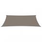 Preview: Sonnensegel Oxford-Gewebe Rechteckig 4x7 m Taupe