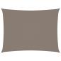 Preview: Sonnensegel Oxford-Gewebe Rechteckig 5x6 m Taupe