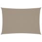 Preview: Sonnensegel Oxford-Gewebe Rechteckig 2,5x4,5 m Taupe