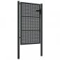Preview: Gartentor Anthrazit 105x200 cm Stahl
