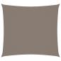 Preview: Sonnensegel Oxford-Gewebe Rechteckig 2x2,5 m Taupe