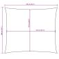 Preview: Sonnensegel Oxford-Gewebe Rechteckig 2x2,5 m Taupe