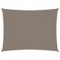 Preview: Sonnensegel Oxford-Gewebe Rechteckig 3x4,5 m Taupe