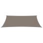 Preview: Sonnensegel Oxford-Gewebe Rechteckig 2x5 m Taupe