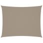 Preview: Sonnensegel Oxford-Gewebe Rechteckig 5x7 m Taupe