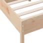 Preview: Massivholzbett ohne Matratze 140x190 cm Kiefernholz