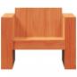 Preview: Gartensessel Wachsbraun 79x60x62 cm Massivholz Kiefer