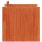 Preview: Gartensessel Wachsbraun 79x60x62 cm Massivholz Kiefer