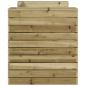 Preview: Gartenbank mit Pflanzkübeln 167,5x60x65 cm Kiefernholz