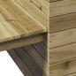 Preview: Gartenbank mit Pflanzkübeln 167,5x60x65 cm Kiefernholz