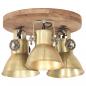 Preview: Deckenlampe Industriestil 25 W Messing 42x27 cm E27