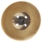 Preview: Schreibtischlampe Industriestil Messing Rund 58x18x90 cm E27