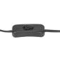 Preview: Schreibtischlampe Industriestil Messing Rund 58x18x90 cm E27