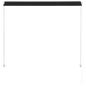Preview: Einziehbare Markise 100×150 cm Anthrazit 