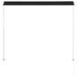 Preview: Einziehbare Markise 100×150 cm Anthrazit 