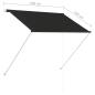 Preview: Einziehbare Markise 100×150 cm Anthrazit 