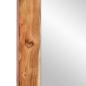 Preview: Spiegel 70x50 cm Massivholz Akazie und Glas