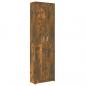 Preview: Garderobenschrank Räuchereiche 55x25x189 cm Holzwerkstoff