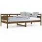 Preview: Tagesbett Honigbraun Massivholz Kiefer 90x200 cm
