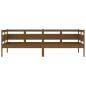 Preview: Tagesbett Honigbraun Massivholz Kiefer 80x200 cm