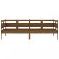 Preview: Tagesbett Honigbraun Massivholz Kiefer 90x190 cm