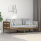 Preview: Tagesbett Honigbraun Massivholz Kiefer 90x190 cm