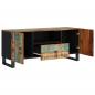 Preview: TV-Schrank 105x33,5x46 cm Altholz Massiv & Holzwerkstoff