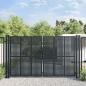 Preview: Gartentor Anthrazit 300x250 cm Stahl