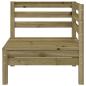 Preview: Gartensofa 4-Sitzer Kiefernholz Imprägniert