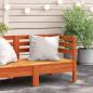 Preview: ARDEBO.de - Garten-Ecksofa Wachsbraun Massivholz Kiefer