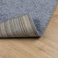 Preview: Teppich Shaggy Hochflor Modern Blau 60x110 cm