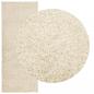 Preview: Teppich Shaggy Hochflor Modern Golden 80x200 cm