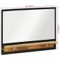 Preview: Spiegel mit Ablage 80x8x55 cm Glas und Massivholz Mango