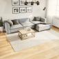 Preview: ARDEBO.de - Teppich Shaggy Hochflor Modern Creme 200x280 cm