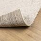 Preview: Teppich Shaggy Hochflor Modern Creme 200x280 cm
