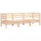 Preview: Gartensofa 3-Sitzer Massivholz Kiefer