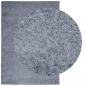 Preview: Teppich Shaggy Hochflor Modern Blau 140x200 cm