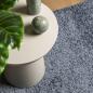 Preview: Teppich Shaggy Hochflor Modern Blau 140x200 cm