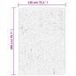 Preview: Teppich Shaggy Hochflor Modern Blau 140x200 cm