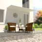 Preview: ARDEBO.de - Einziehbare Markise 300×150 cm Creme